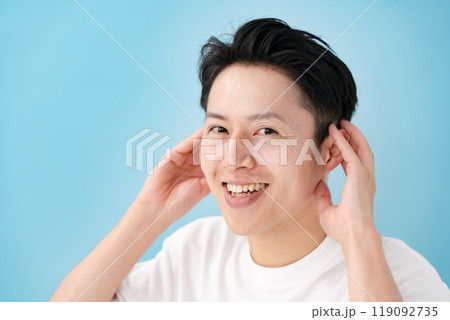 ヘアケア　身だしなみ　男性 119092735