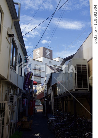 倉敷の風景　阿智　センター街　駅前 119092904