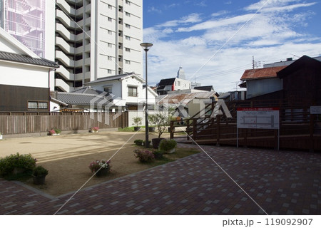 倉敷の風景　阿智　センター街　駅前 119092907