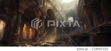 Ancient temple ruins Ancient temple ruins 119093183