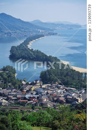 夏の天橋立 天橋立ビューランドからの飛龍観 夏の天橋立 天橋立ビューランドからの飛龍観 119093739
