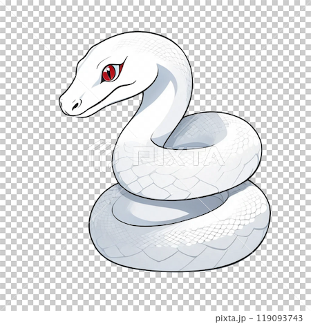 White snake icon, material (3) 119093743