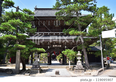 京都府宮津市・智恩寺山門 119095907