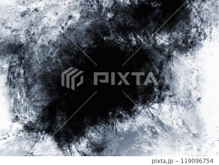 抽象的　水墨画　背景　素材 119096754