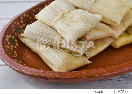 メキシコ料理　タマレス 119097278