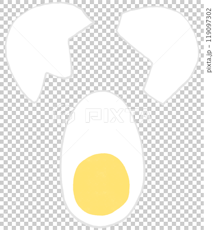 卵を割るイラスト 卵を割るイラスト 119097302