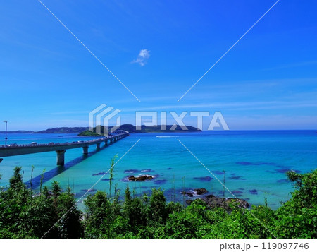 角島大橋(山口県下関市) 119097746