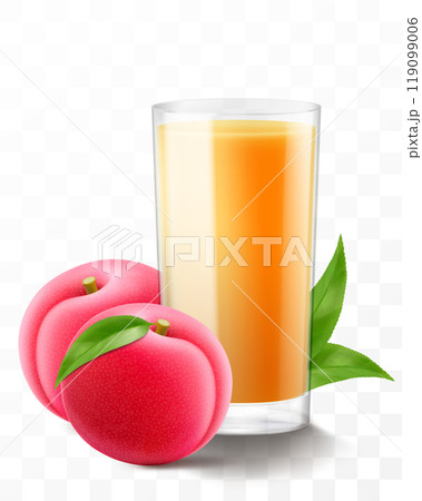 A glass of fresh plum juice or smoothie with tasty ripe plum fruits. Cup of cocktail or yogurt with sweet juicy plum fruits, isolated on transparent background. Realistic 3d vector A glass of fresh plum juice or smoothie with tasty ripe plum fruits. Cup of cocktail or yogurt with sweet juicy plum fruits, isolated on transparent background. Realistic 3d vector 119099006