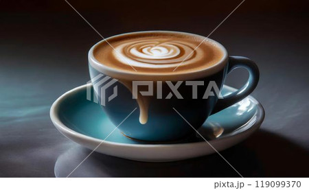 ミルクたっぷりのコーヒー ミルクたっぷりのコーヒー 119099370