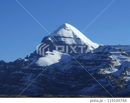西チベット カイラス山 西チベット カイラス山 119100788