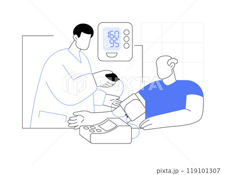Patient safety isolated cartoon vector illustrations. Patient safety isolated cartoon vector illustrations. 119101307