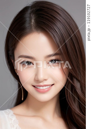 笑顔の美女 119102727