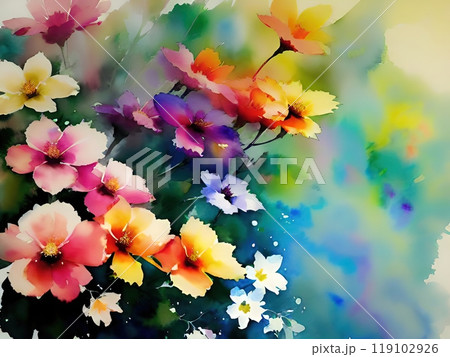 Kaleidoscope Blooms: A Spectrum of Floral Beauty Kaleidoscope Blooms: A Spectrum of Floral Beauty 119102926