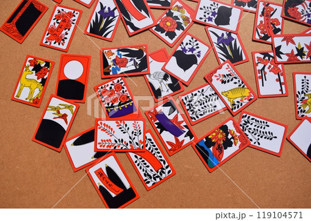 花札 絵札 カードゲーム 花札 絵札 カードゲーム 119104571