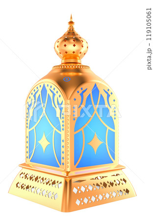 Fanous Ramadan, traditional lantern. 3D rendering 119105061