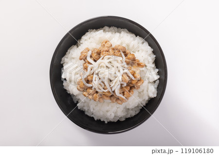 納豆しらすごはん 納豆しらすごはん 119106180