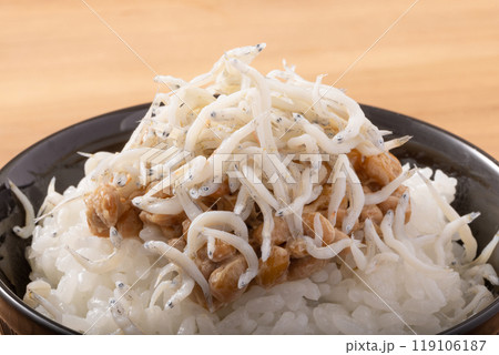 納豆しらすごはん 納豆しらすごはん 119106187