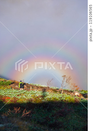 秋の唐松岳登山(ブロッケン現象) 秋の唐松岳登山(ブロッケン現象) 119106565