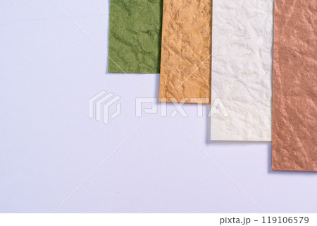 カラフルな和紙の背景素材 119106579