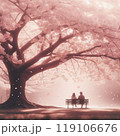 桜の木の下で 119106676