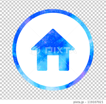 マーブルな星空｜ホームアイコン 119107021