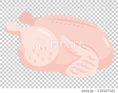 鶏肉のイラスト 119107102