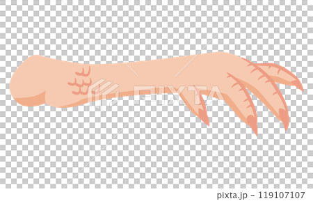 鶏脚もみじのイラスト 鶏脚もみじのイラスト 119107107