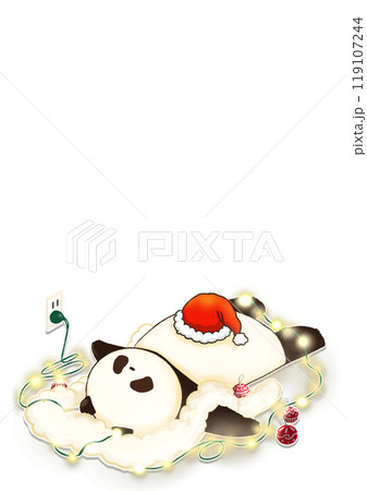 クリスマスなパンダ 119107244