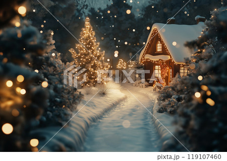 クリスマスのイメージ29　AI生成画像 119107460