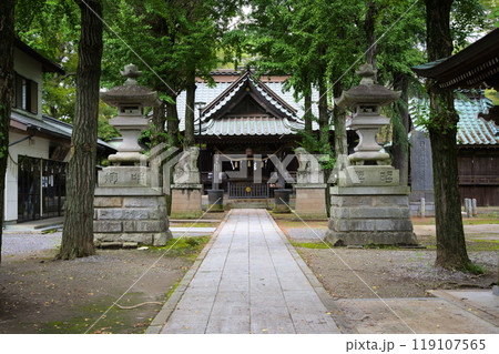 金村別雷神社　拝殿　茨城県つくば市上郷 119107565