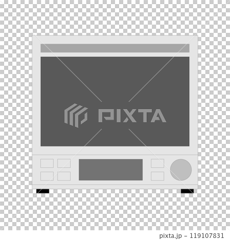 底部有開關的微波爐插圖 119107831