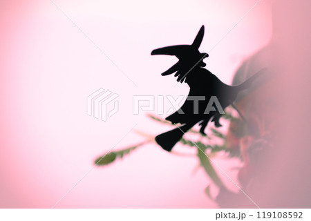 空飛ぶ魔女の黒いピック【ハロウィン】 119108592