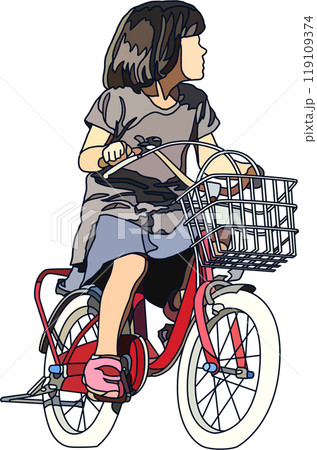 アニメ風の子供イラスト、背景透明 119109374