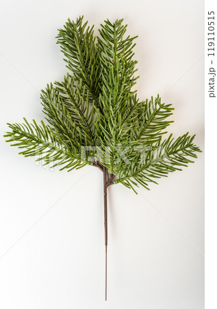 Fake fir tree branch for decorating of bouquets and home Fake fir tree branch for decorating of bouquets and home 119110515
