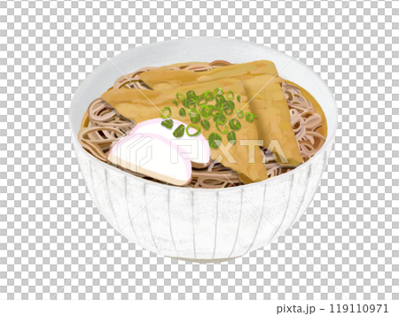 きつねそば（白椀） 119110971