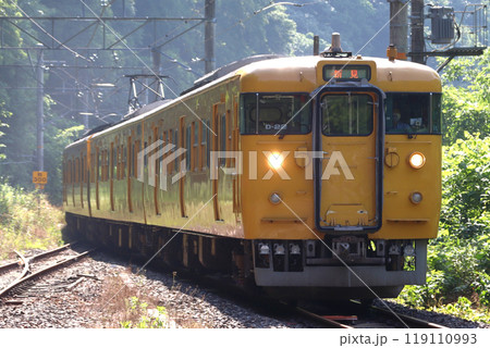 ［JR-V］伯備線115系300番台（岡山⇔新見） 119110993
