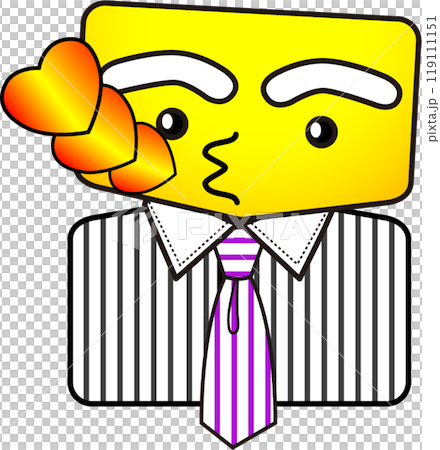 character, neck tie, necktie 119111151