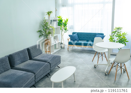 ソファーのあるモダンなインテリア 119111761