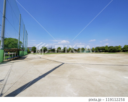 南行徳公園の野球場・市川市 南行徳公園の野球場・市川市 119112258