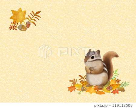 リスの背景 B-2 リスの背景 B-2 119112509