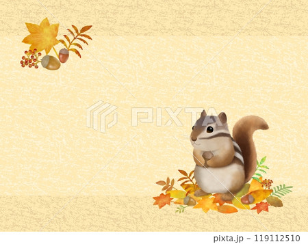 リスの背景　B-3  119112510