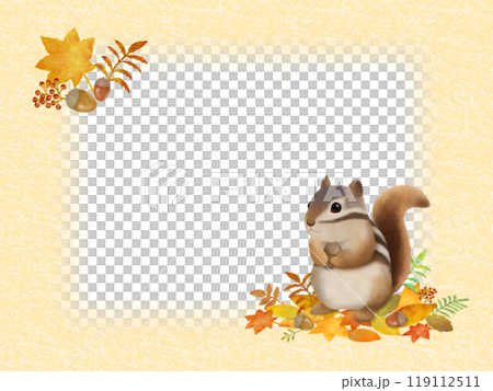 リスのフレーム　A 119112511