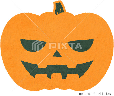 お化けかぼちゃのイラスト素材 119114185