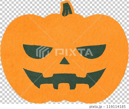 お化けかぼちゃのイラスト素材 119114185