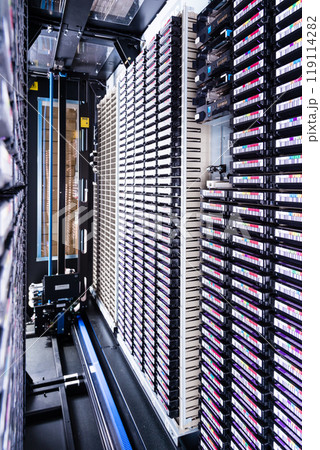 data backup hardware in data center data backup hardware in data center 119114282