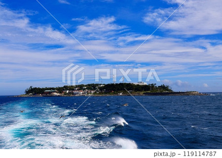 初島から汽船で離島のイメージ 119114787