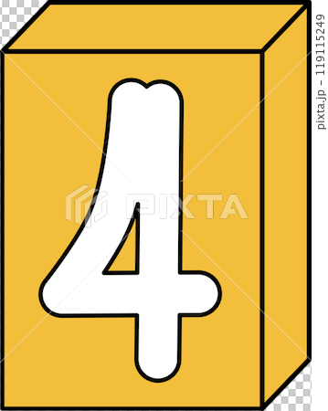 Doodle number 4 in yellow box. 119115249