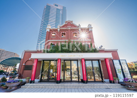 「東京都」恵比寿ガーデンプレイスの風景 「東京都」恵比寿ガーデンプレイスの風景 119115597