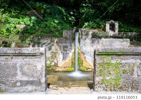 垣花樋川 イキガンカー(男の川) 沖縄県南城市玉城 正面 119116053