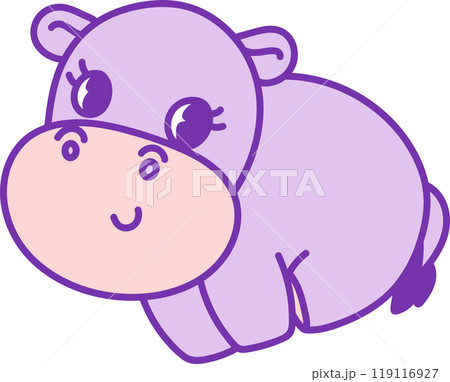 cute baby hippo, hippopotamus cute baby hippo, hippopotamus 119116927